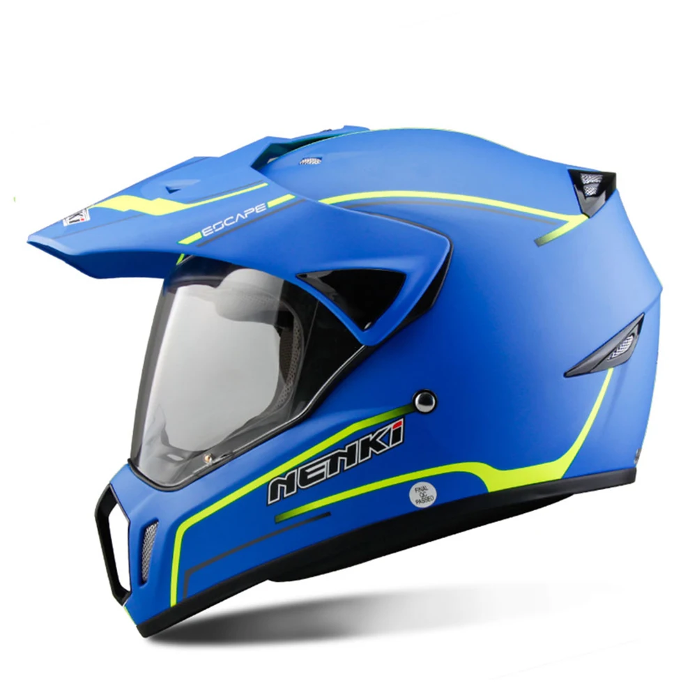 Мужской мотоциклетный шлем NENKI черный для мотокросса|Шлемы| |