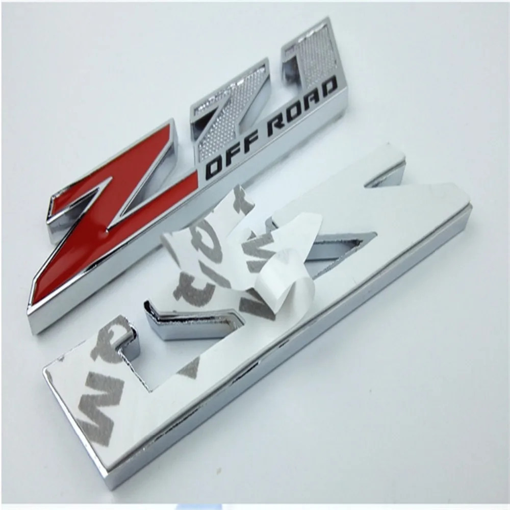 3D Metal Z71 OFF ROAD JDM Car Sticker Emblem Badge For Universal Cars Motorcycle Styling Decorative Accessories | Автомобили и