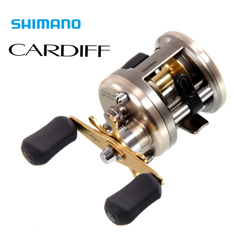 Япония Shimano Кардифф 200/300/400 для Пресноводной рыбной ловли катушка 4 + 1BB 5 8: 1 круглая