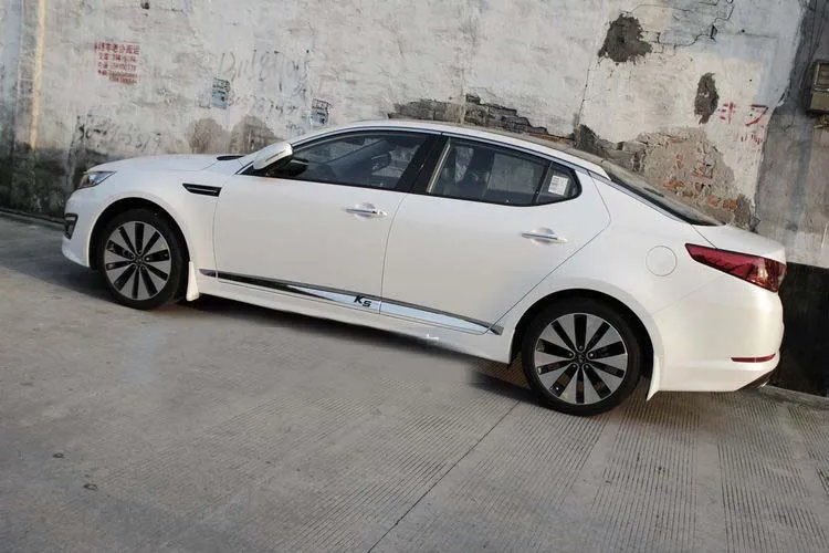 Хромированная Боковая Отделка двери 8 шт. для Kia Optima K5 2011 2012 2013