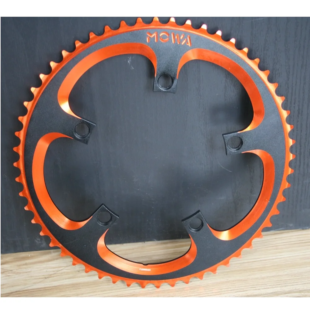 Кольцо складное на велосипедную цепь 56T BCD130MM CNC Allunimum сплав 7075 двойной