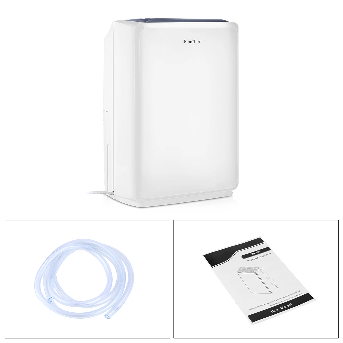 Finether 16L/D осушитель воздуха, цифровой ЖК-анион, очистка воздуха, сушка белья, таймер размораживания, непрерывный дренаж, влажный дом