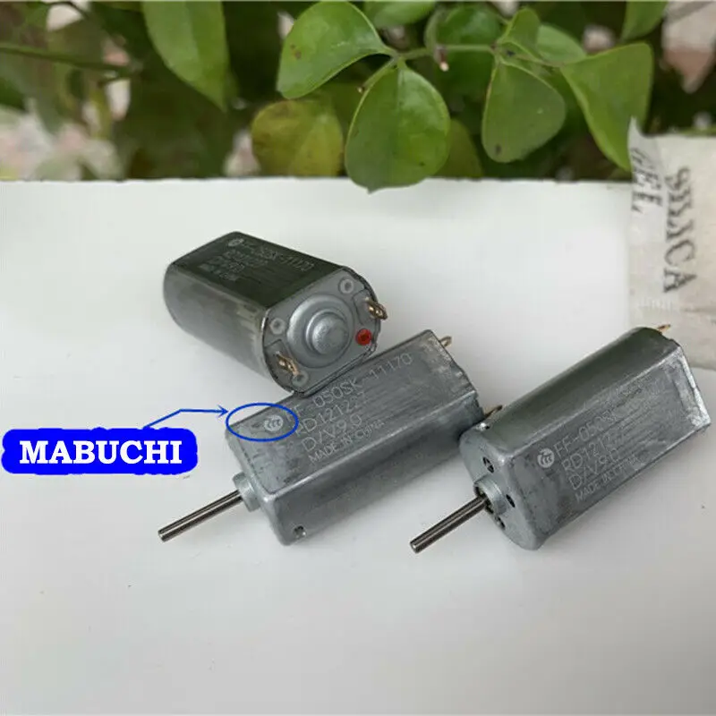 MABUCHI FF-050SK-11170 D/V 9,0 микро двигатель постоянного тока 3V~ 12V щетки драгоценного металла мини беззвучное тихое 050 мотор для двери автомобиля автоматическая блокировка AV DVD плеер
