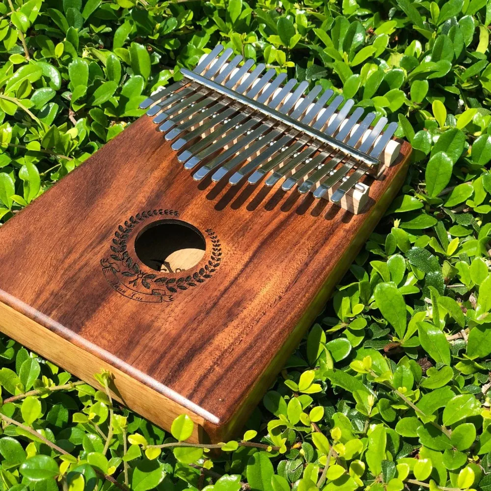 17 клавиш Пальчиковый Kalimba Mbira Sanza большой палец пианино карманный размер для
