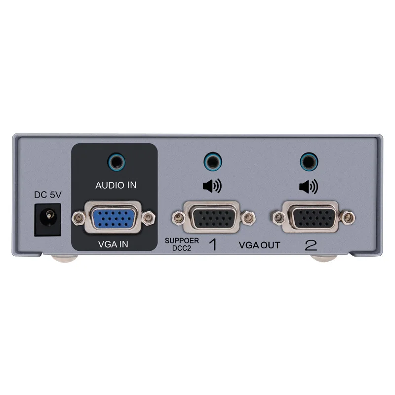 DT-AU7502 VGA сплиттер с аудио HD один точка два |