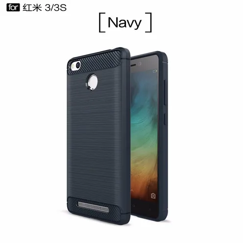 3 Экологичный чехол из углеродного волокна для xiaomi redmi 3 s, мягкий Противоскользящий чехол для xiaomi redmi 3 s, чехол для телефона redmi 3 pro, чехол - Цвет: 3