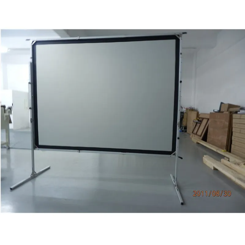 100 дюймов 16:9 4K Ультра HD готов портативный Foldaway кино театр передний/задний