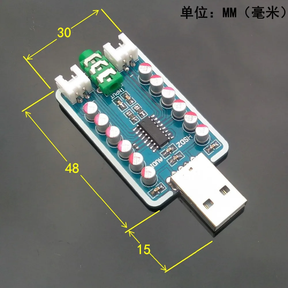 Цифровая плата усилителя звука класса D 5 в пост. Тока 6 Вт + USB с задержкой