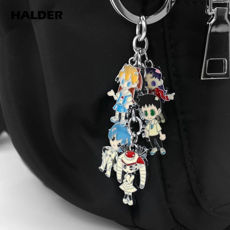 Halder NEON GENESIS EVANGELION EVA фигурки в Стиле косплей амулеты аниме брелок на цепочке сумка безделушки аксессуары брелок-гаджет