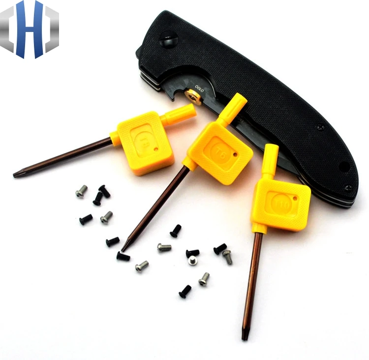 Сливовая Отвертка T6 T8 T10 Diy нож для изготовления материала складной Инструменты