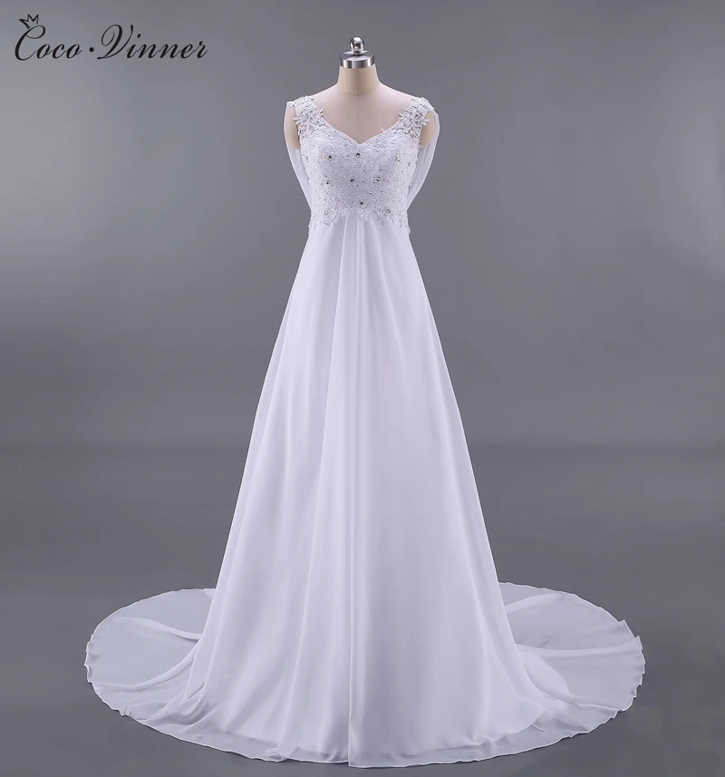 

Real Photos French Style BOHO Beach Wedding Dress Backless High Waist Sexy A line Plus Size Country Wedding Dresses W0125