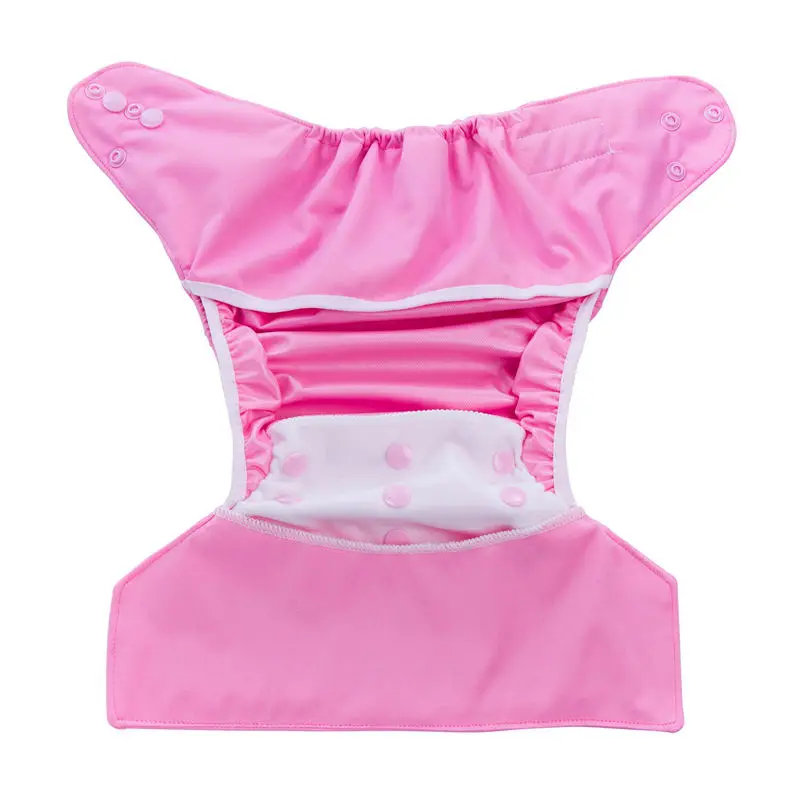 Ananbaby Baby Nappy Couche Lavable Waterproof Breathable PUL &amp Knitting Washable One Size Adjustable Cloth Diaper Cover HA017 | Мать и
