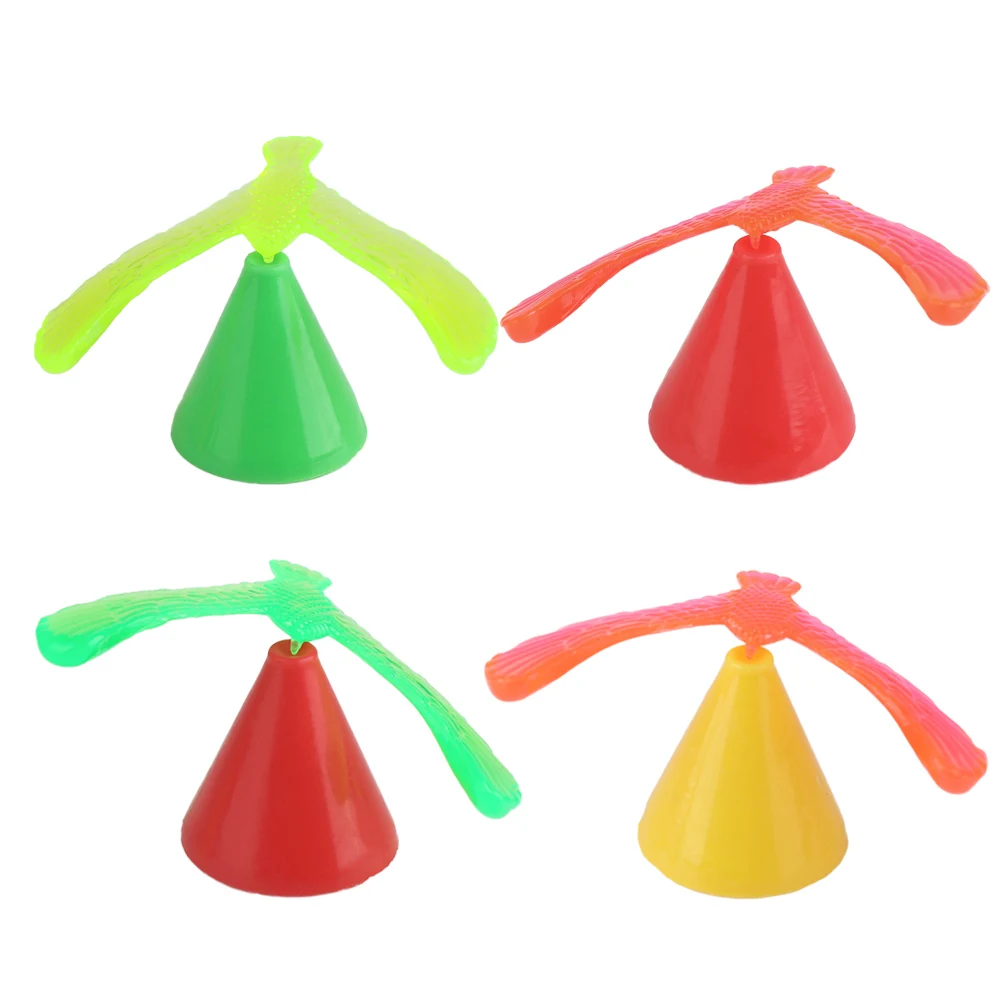 Пластиковый мини Балансирующий Орл сделай сам с подставкой в виде пирамиды