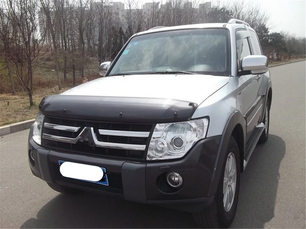 3-в-1 функции светодиодный DRL Дневной светильник автомобиля проектор противотуманная фара с желтым сигналом для Mitsubishi Pajero V87 V97 2007