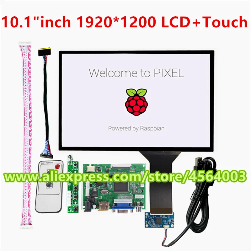 10 1 дюймовый экран IPS дисплей емкостный сенсорный B101UAN02.1 плата контроллера ЖК