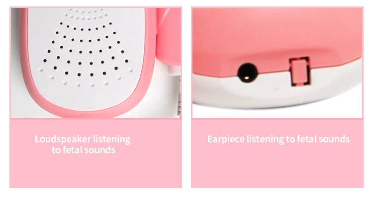 Digital portable ultrasound Fetal Doppler Baby Heart Rate Monitor Pregnant Vascular Doppler Speed Sensor sonar doppler