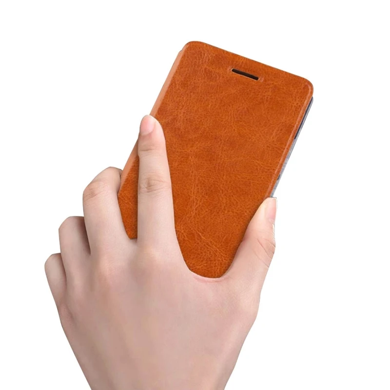 MOFI for Xiaomi Mi 5s Crazy Horse Texture Horizontal Flip Leather Case with Holder Protective Cover Shell | Мобильные телефоны и