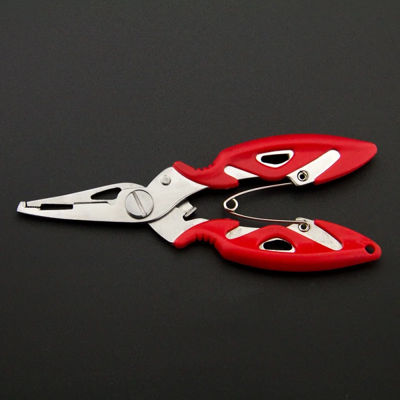 

New Steel Fishing Plier Scissor Braid Line Lure Cutter Hook Remover Tackle Tool Cutting Fish Use Scissors Fishing Pliers