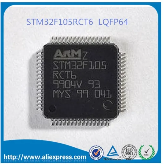 

STM32F105RCT6 ARM Microcontrollers LQFP-64 chip