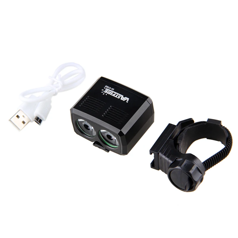 5000lm USB Перезаряжаемые велосипед лампы 2x xm-l T6 спереди Руль управления для мотоциклов велосипед света Встроенный Батарея 5 режимов фар