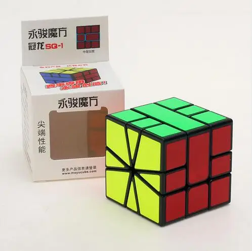 Новейший кубик YongJun yj Guanlong SQ-1 SQ1 Magic Cube Puzzle Speed Cubo Magico Puzzles Learning Education Toys as a Gift juguetes on