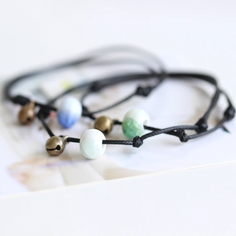 Fashion Delicate Hand-Woven Ceramic Beads Bracelet Originality Chinese Style Adorn Article Free Shipping 1397 | Украшения и