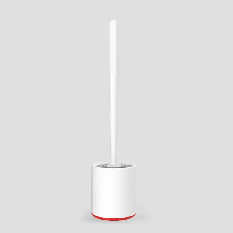 XIAOMI YJ Вертикальная щетка для чистки туалета мягкая щетина для клея щетка для унитаза скруббер чистая ручка угловая щетка для ванной инструмент для чистки туалета