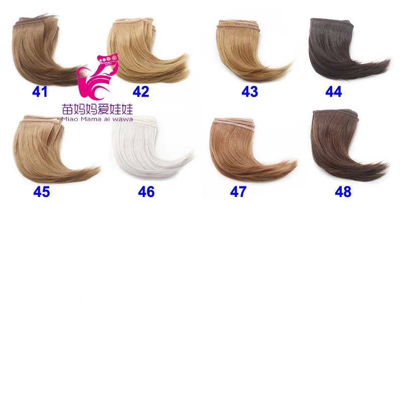 Парики Для шарнирных кукол ручной работы 10 см 15 см|doll hair|synthetic doll hairbjd wig |