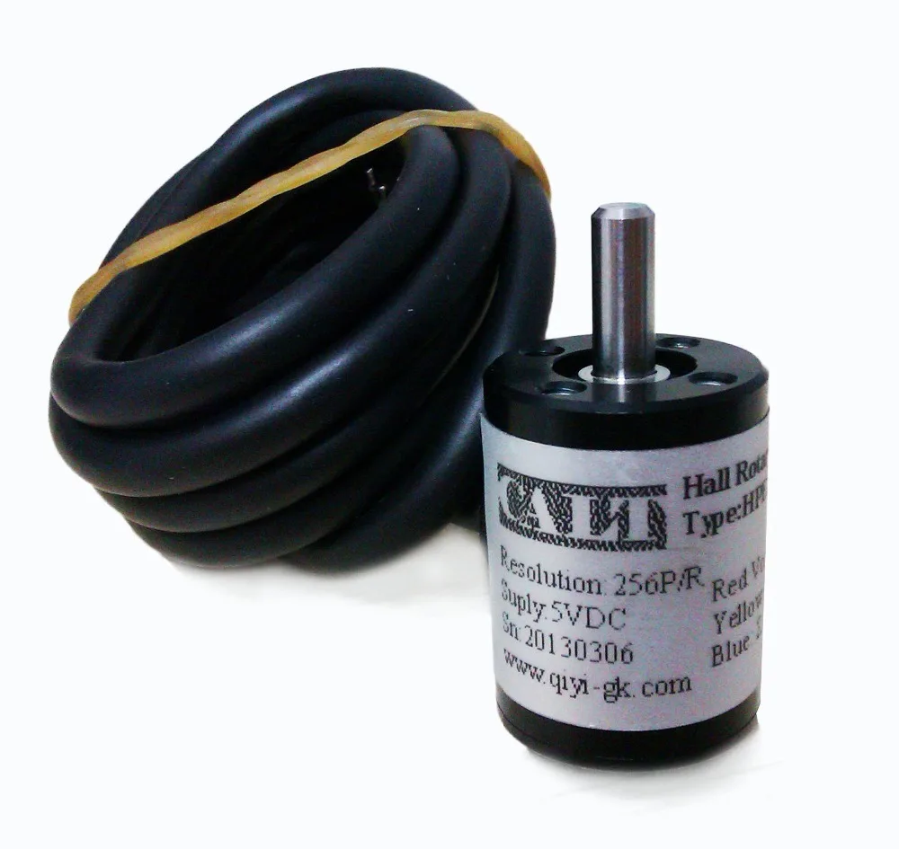 CALT Mini 18mm Incremental Hall Encoder 5V 256 1024 P/R Resolution Measuring Angle Sensor Voltage Output HPE18
