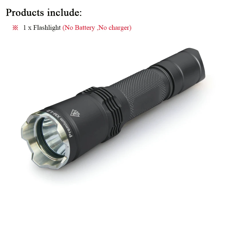 Package A HEDELI люминесцентный фонарь CREE XM L2 светодиодный тактический вспышки светильник s высокое качество Фонари a Светодиодный Flashlght Водонепроницаемый IPX-8 светодиодный светильник фонарь 18650 Фонари - Испускаемый цвет: Package A