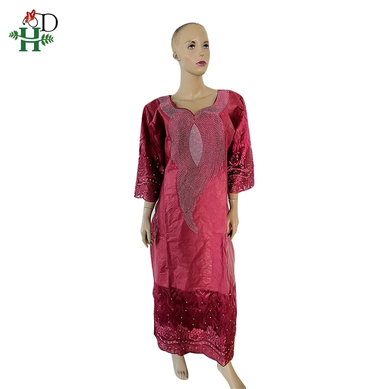 H & D африканская женская одежда кружевные платья Женская vestido africano Платье женское