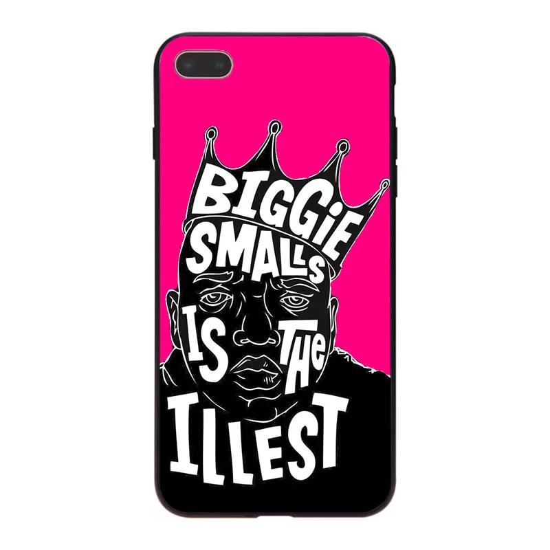 MaiYaCa 2pac Tupac и Biggie красивые мягкие Аксессуары для телефона чехол iPhone 8 7 6 6S Plus X 10 5 5S SE