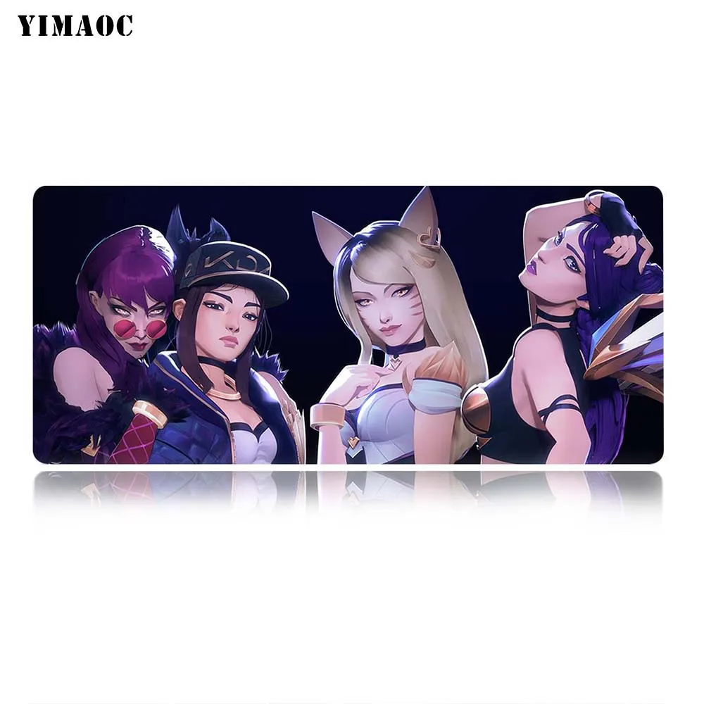 YIMAOC League of legends коврик для мыши 40x90 см компьютерный коврик для мыши Противоскользящий коврик для игровой мыши из натурального каучука - Цвет: MP2 40x90cm