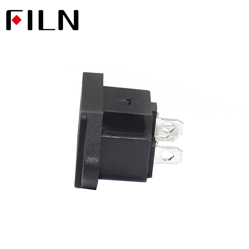 10A 250 V AC Мужской Мощность гнездо 3Pin шасси Панель установленный IEC320 C14 3 Концевая заглушка