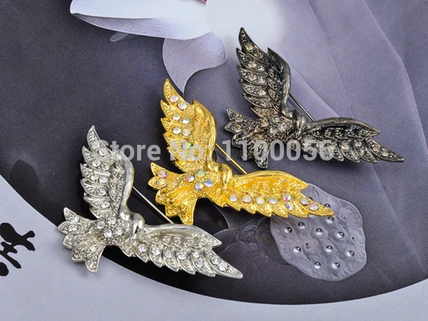 3 шт./лот декоративные украшения для одежды из горного хрусталя броши детей