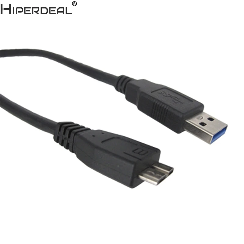 Кабель HIPERDEAL 6 футов Супер Скоростной USB 3 0 типа папа тип A к Micro B черный|super speed usb|super