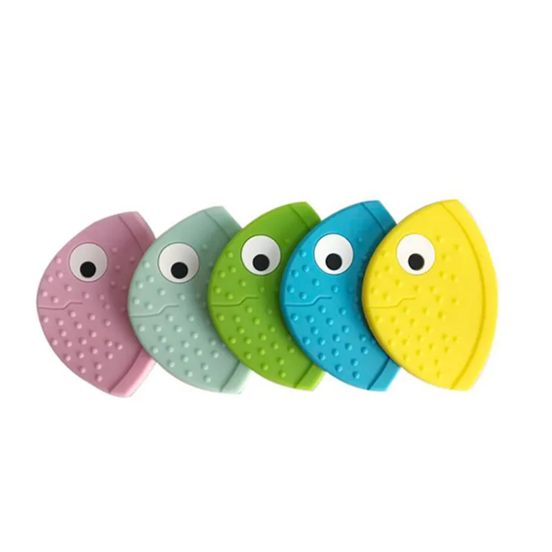 Baby Teether Bib Creative Fish Mouth Triangle Molar Product Toys | Мать и ребенок