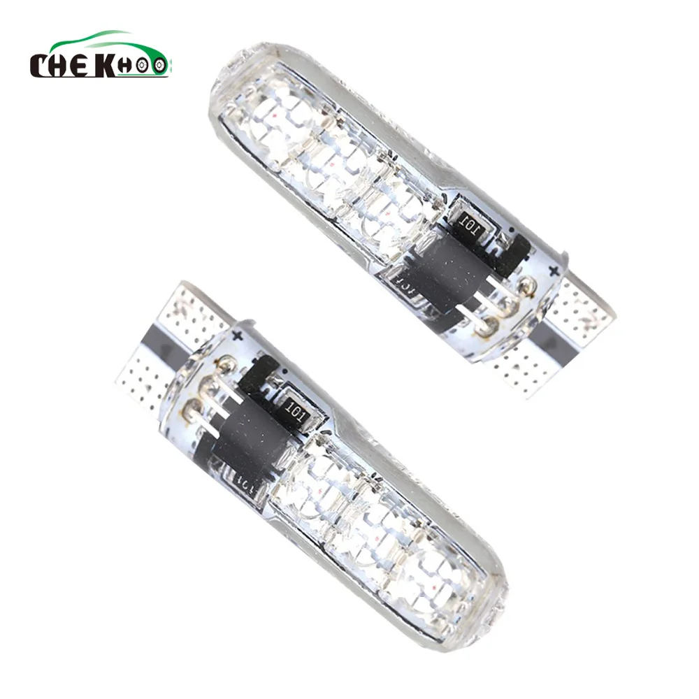 T10 W5W 5050 SMD Auto Car RGB Led Interior Dome Wedge Reading Light Strobe Lamp Clearance Bulb Width With Remote Control | Автомобили и