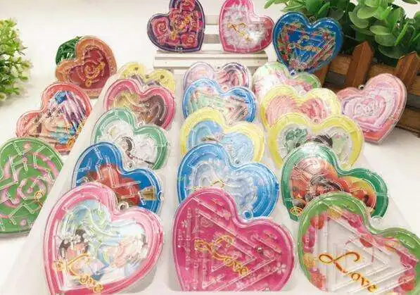 

Hognsign Love The Of Children's Steel Maze Puzzle Toys Ball Track Student Prizes Stalls Selling Plastic Children Fun Gifts 2021