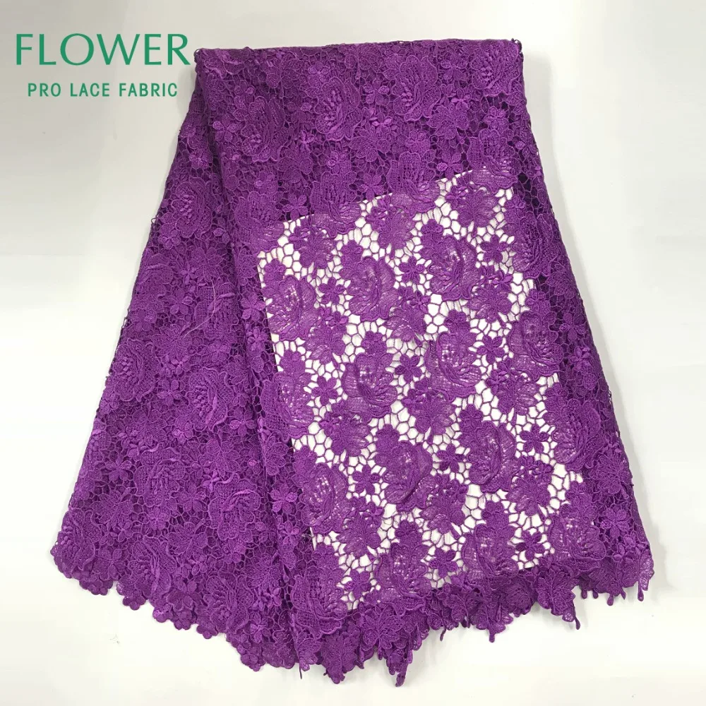 

Royal Blue African Water Soluble Cotton Lace Fabric 2018 New Nigeria Soft Cotton Wedding Laces For India Women Dress Sewing Lace