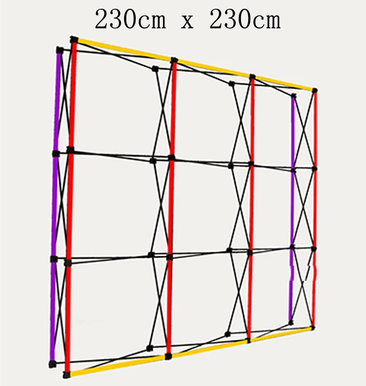Складной стенд из алюминиевого сплава Печатный дисплей наружная реклама знак