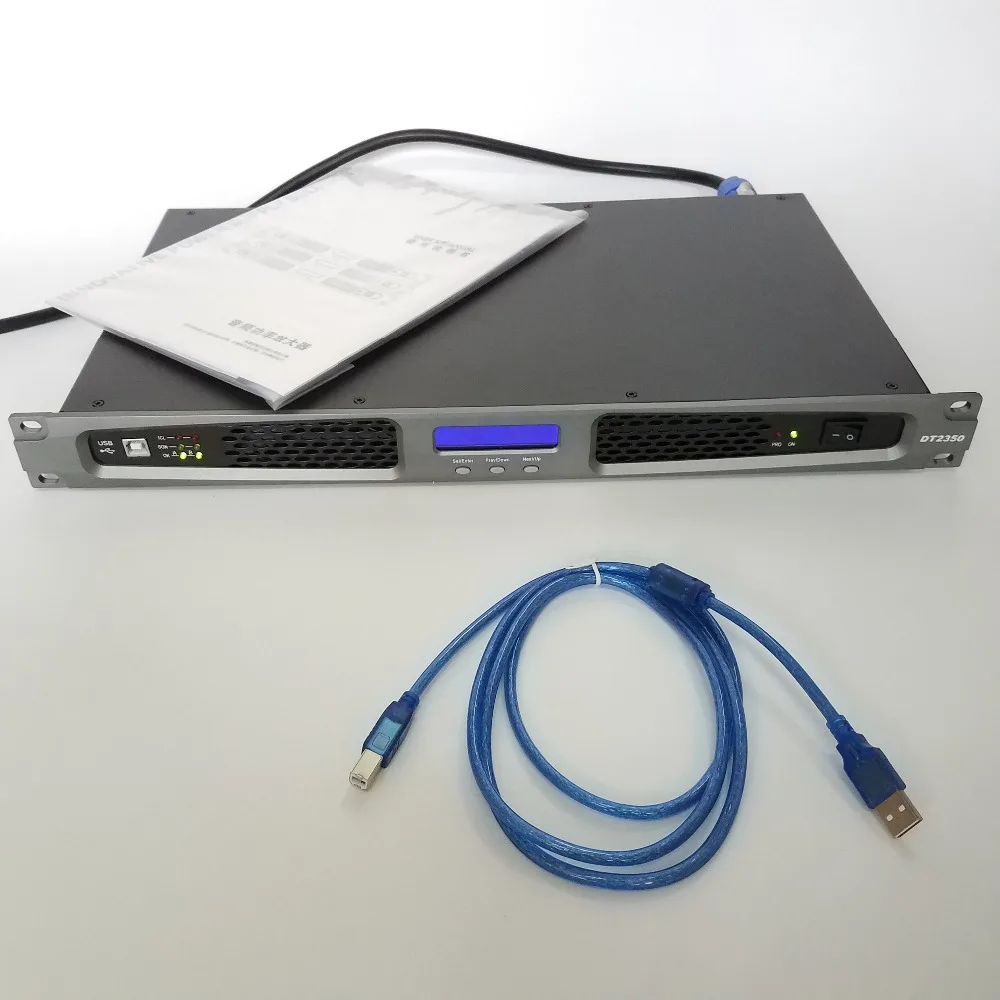 Leicozic DT2350 Pro цифровой усилитель класса d монтируемый в стойку импульсный источник питания усилитель 350 Вт RMS 550 Вт усилитель мощности цифровой