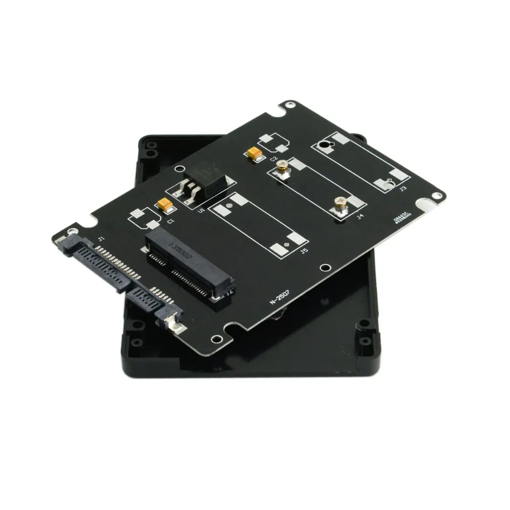 Mini PCI-E mSATA SSD до 2 5 &quotSATA жесткий диск Корпус конвертер адаптер для Intel Samsung Asus |