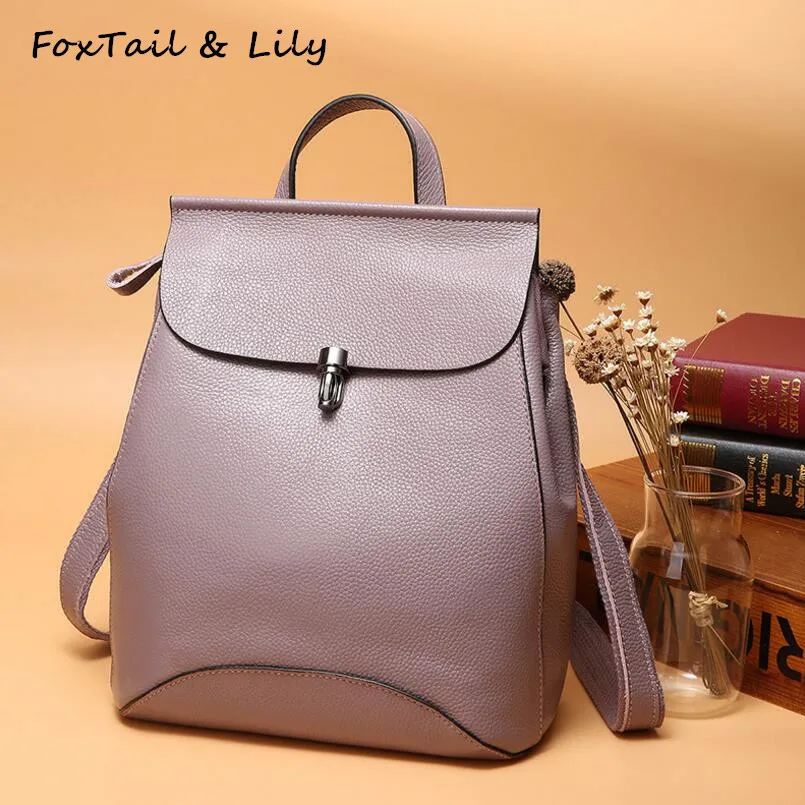 Женский рюкзак FoxTail & Lily в Корейском стиле многофункциональная двойная сумка на