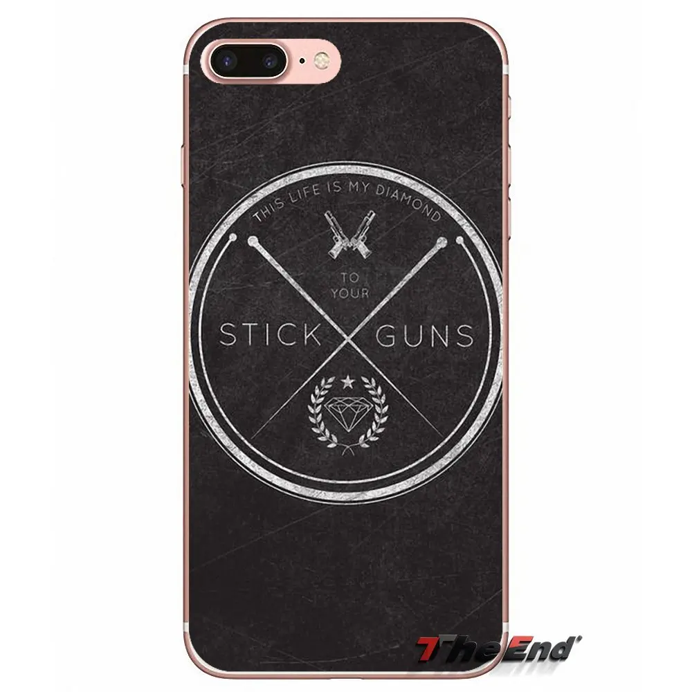 Для Samsung Galaxy S3 S4 S5 MINI S6 S7 edge S8 Plus Note 2 3 4 5 Grand Core Prime stick to your guns USA hardcore punk Case|for samsung