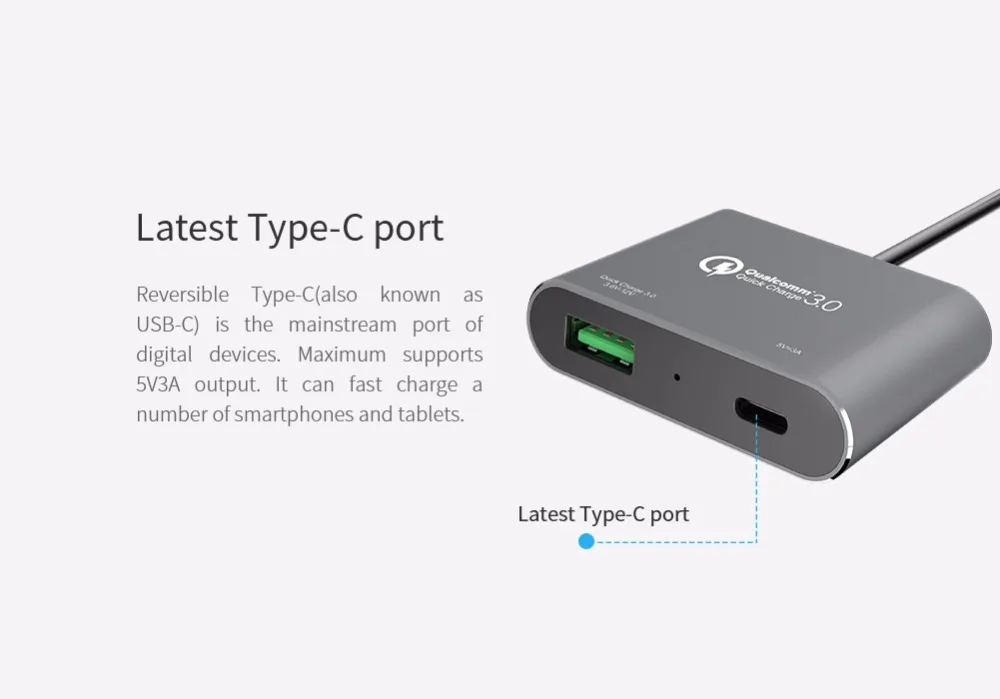 Автомобильное зарядное устройство Nillkin 4 порта двойной тип C USB QC 2 0 3 для iphone 11 Pro Max