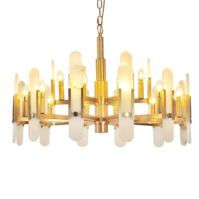 Post Modern LED Pendant Light Full Copper Polish Process Droplight E14 6W Bulb Fashion Nodric Suspension Free Shipping | Лампы и
