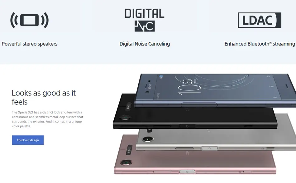 Мобильный телефон Sony Xperia XZ1 G8342 с двумя sim-картами, 5,2 дюймов, 4 Гб ОЗУ, 64 Гб ПЗУ, Восьмиядерный процессор Snapdragon 835, 2700 мАч, Android телефон