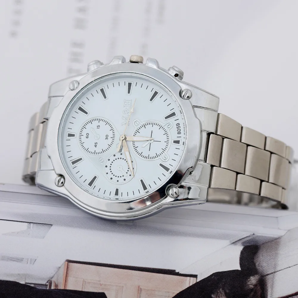 Мужские часы от ведущего бренда Cmontre homme роскошные деловые с ремешком из