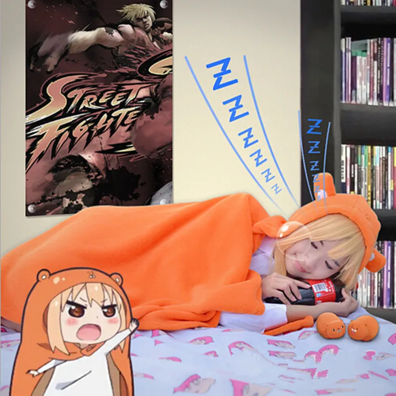 Новое поступление японского аниме Himouto! Женские толстовки Umaru chan хлопковое пальто